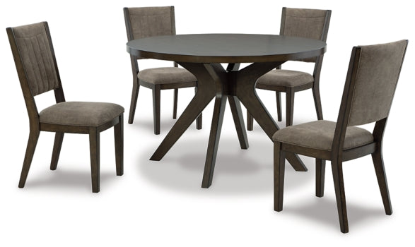 Wittland Dining Table and 4 Chairs - furniture place usa