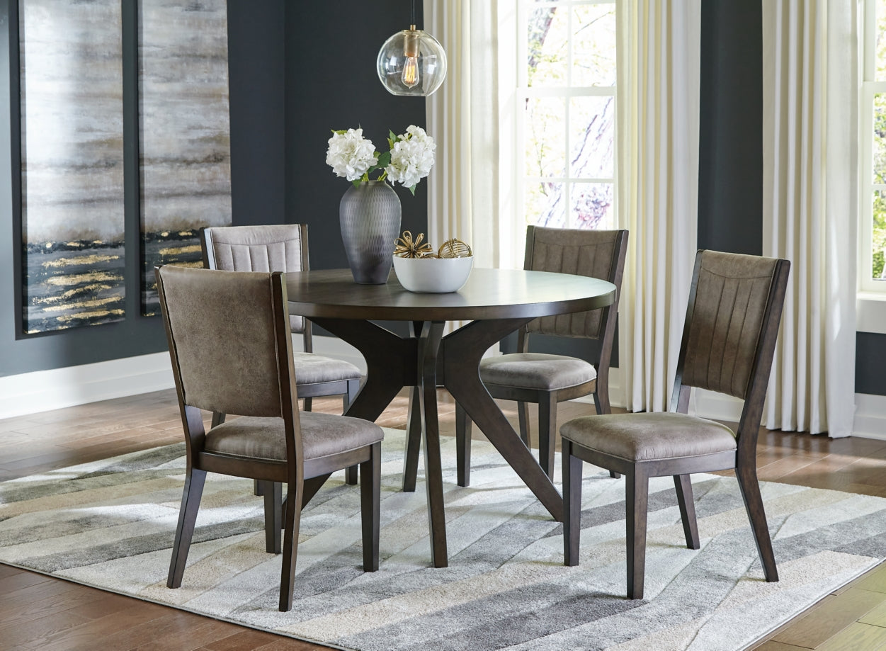 Wittland Dining Table and 4 Chairs - furniture place usa