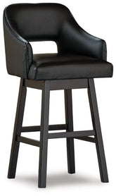 Tallenger Bar Height Bar Stool (Set of 2) - furniture place usa