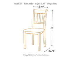 Owingsville Dining Chair - furniture place usa