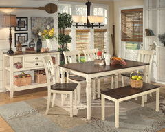 Whitesburg Dining Server - furniture place usa