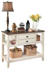 Whitesburg Dining Server - furniture place usa
