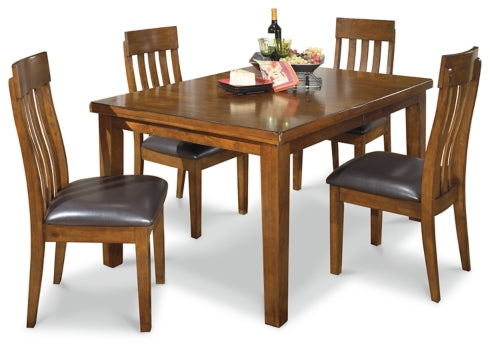 Ralene Dining Table and 4 Chairs - furniture place usa