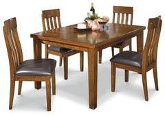 Ralene Dining Table and 4 Chairs - furniture place usa