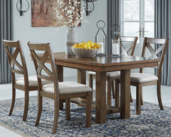 Moriville Dining Table and 4 Chairs - furniture place usa