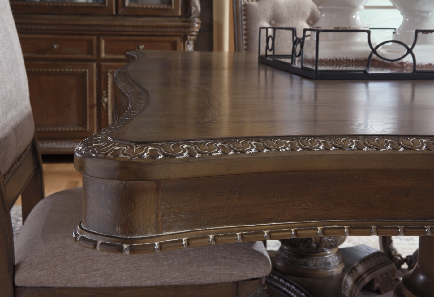 Charmond Dining Table and 6 Chairs with Storage - PKG002289 - furniture place usa