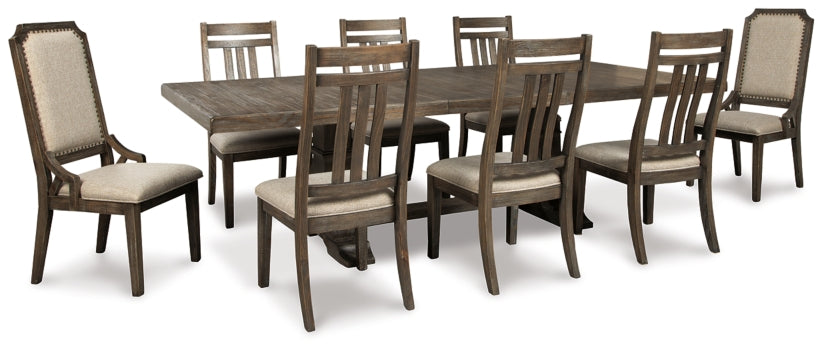 Wyndahl Dining Table and 8 Chairs - PKG002294 - furniture place usa