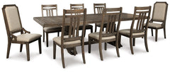 Wyndahl Dining Table and 8 Chairs - PKG002294 - furniture place usa