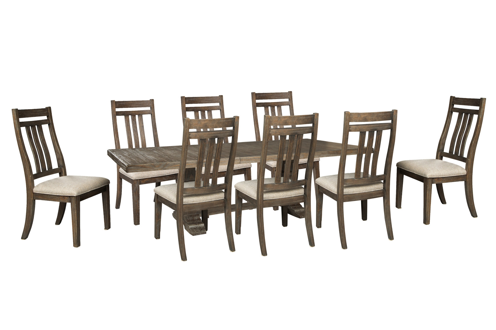 Wyndahl Dining Table and 8 Chairs - PKG002296 - furniture place usa