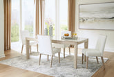Wendora Dining Table and 4 Chairs - furniture place usa