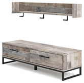 Neilsville Bench with Coat Rack - furniture place usa