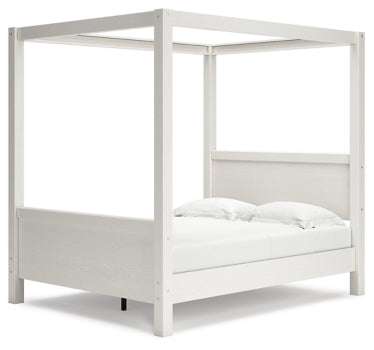 Aprilyn Queen Canopy Bed - furniture place usa