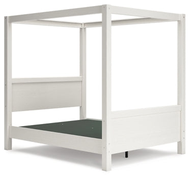 Aprilyn Queen Canopy Bed - furniture place usa