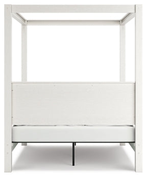 Aprilyn Queen Canopy Bed - furniture place usa