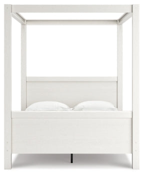 Aprilyn Queen Canopy Bed - furniture place usa