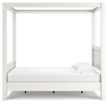 Aprilyn Queen Canopy Bed - furniture place usa
