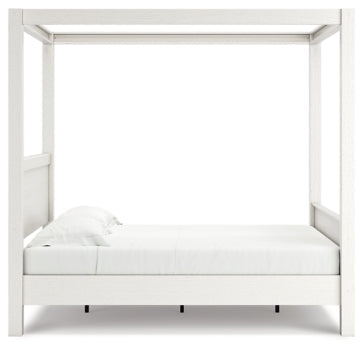 Aprilyn Queen Canopy Bed - furniture place usa