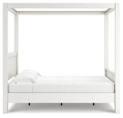 Aprilyn Queen Canopy Bed - furniture place usa
