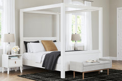 Aprilyn Queen Canopy Bed - furniture place usa