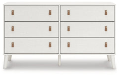 Aprilyn Twin Bookcase Headboard with Dresser and 2 Nightstands - furniture place usa