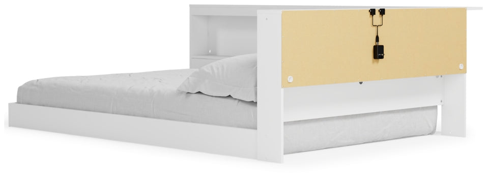 Piperton Full Bookcase Storage Bed - furniture place usa