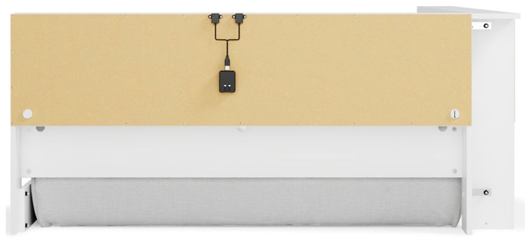 Piperton Full Bookcase Storage Bed - furniture place usa