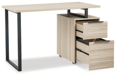 Waylowe Home Office Desk and Storage - PKG010501 - furniture place usa