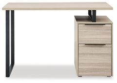 Waylowe Home Office Desk and Storage - PKG010501 - furniture place usa