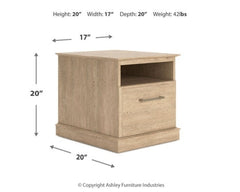 Elmferd Home Office Desk and Storage - PKG014858 - furniture place usa