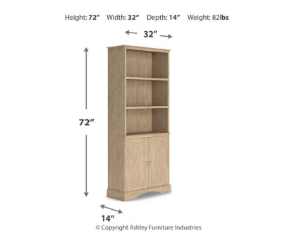 Elmferd Home Office Desk and Storage - PKG014857 - furniture place usa