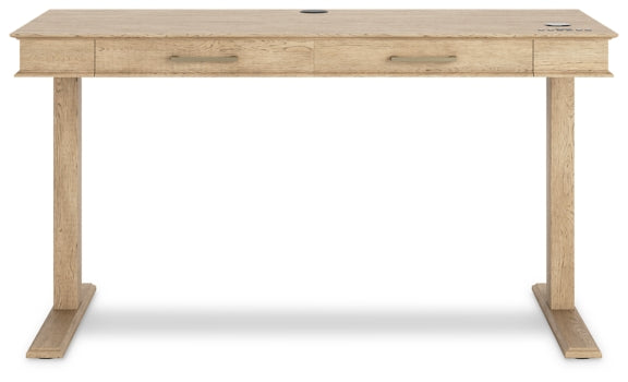 Elmferd Home Office Desk and Storage - PKG014857 - furniture place usa