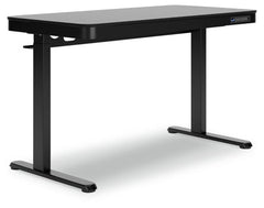 Lynxtyn Adjustable Height Home Office Desk - furniture place usa