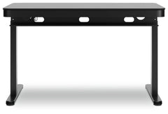 Lynxtyn Adjustable Height Home Office Desk - furniture place usa