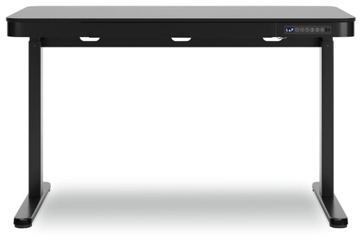 Lynxtyn Adjustable Height Home Office Desk - furniture place usa