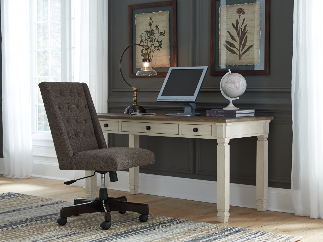 Bolanburg 60" Home Office Desk - furniture place usa