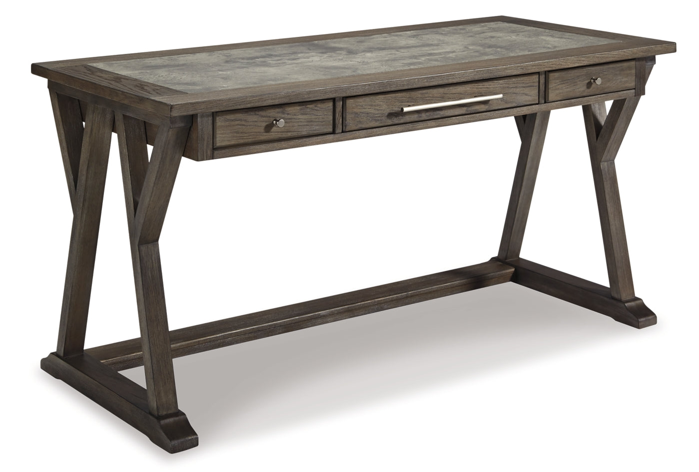 Luxenford Home Office Desk and Storage - furniture place usa