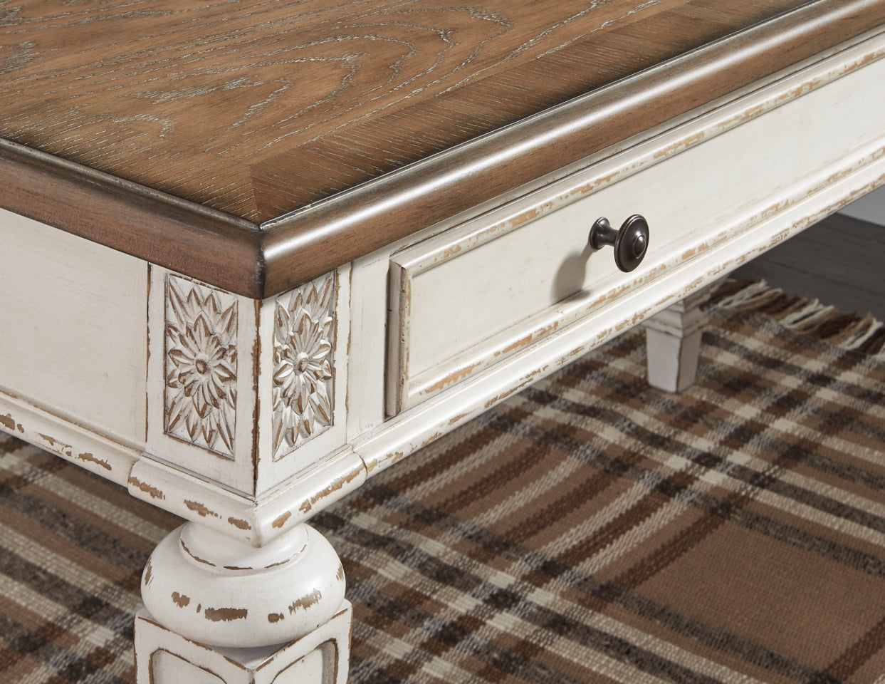 Realyn Home Office 2 Desks - furniture place usa