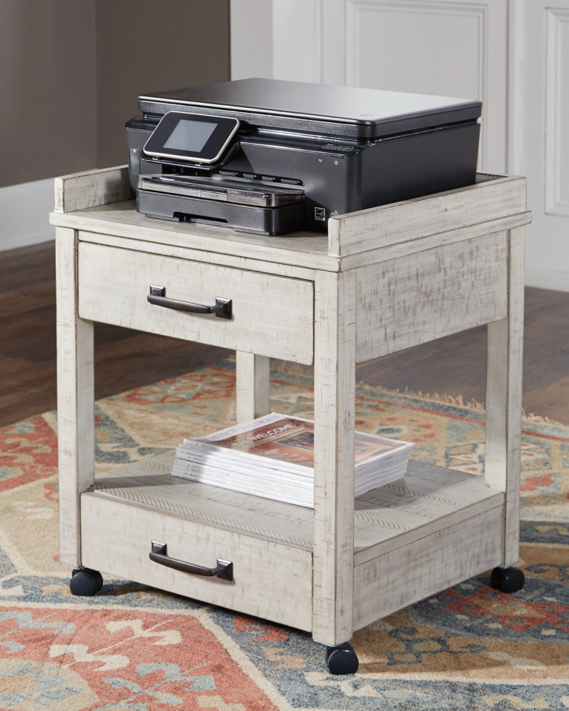 Carynhurst Home Office Desk and Storage - PKG008042 - furniture place usa