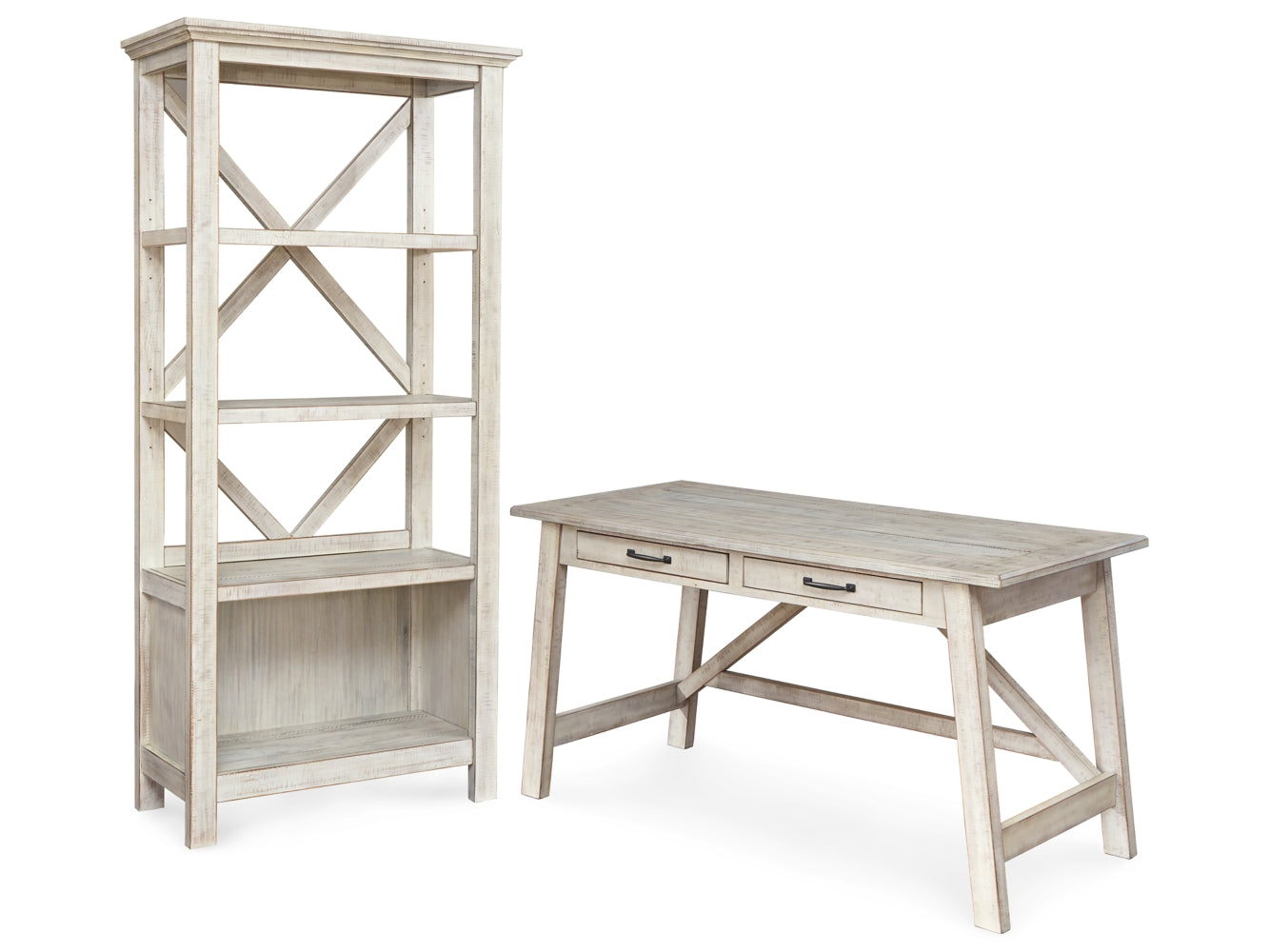 Carynhurst Home Office Desk and Storage - PKG014447 - furniture place usa