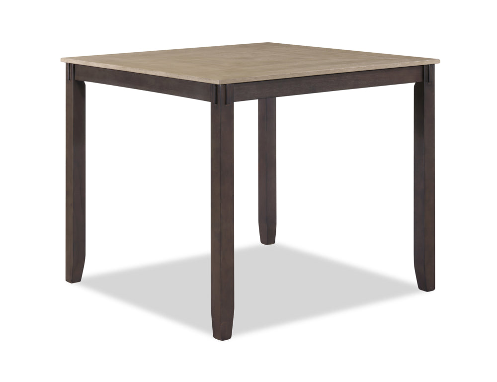 BRANSON 5PK COUNTER HT LIGHT BROWN - furniture place usa