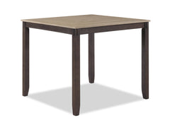 BRANSON 5PK COUNTER HT LIGHT BROWN - furniture place usa