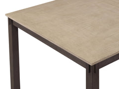 BRANSON 5PK COUNTER HT LIGHT BROWN - furniture place usa