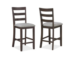 BRANSON 5PK COUNTER HT LIGHT BROWN - furniture place usa