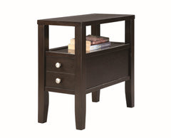 MATTHEW CHAIRSIDE TABLE - furniture place usa