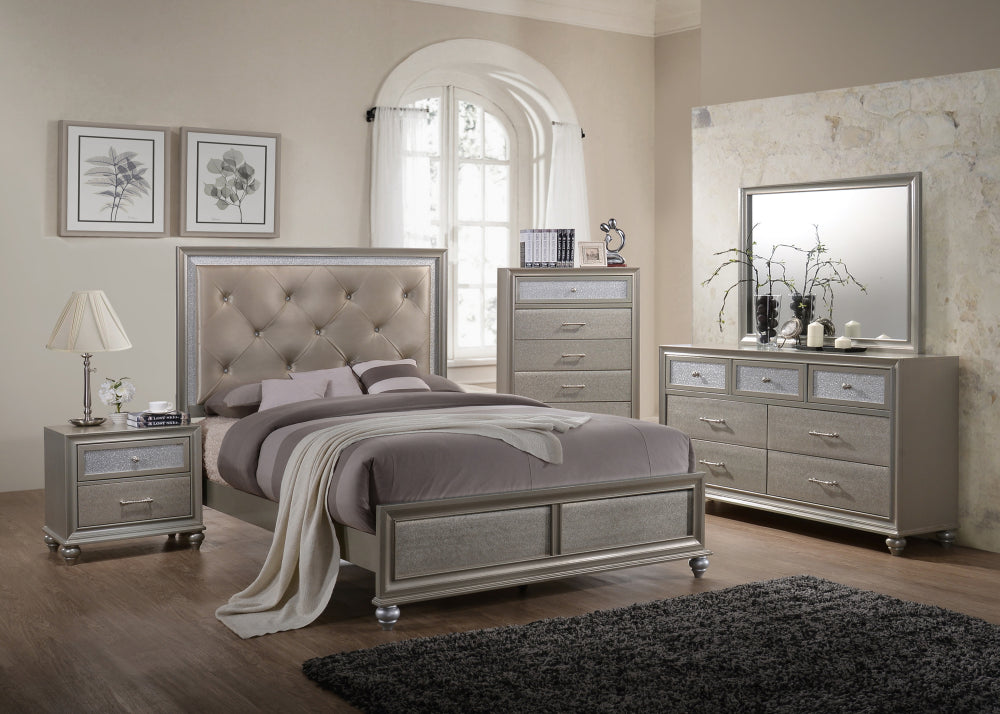 LILA QUEEN HEADBOARD/FOOTBOARD, LILA /QUEEN RAIL - furniture place usa