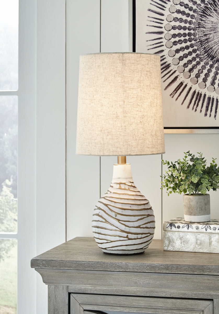 Aleela Table Lamp - furniture place usa