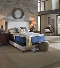 Mt Dana Plush King Mattress with Better than a Boxspring 2-Piece King Foundation - furniture place usa