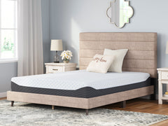 10 Inch Chime Elite Queen Memory Foam Mattress in a box with Better than a Boxspring Queen Foundation - furniture place usa