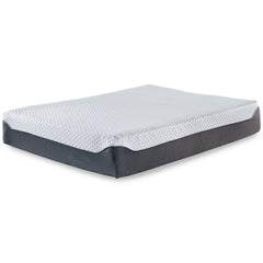 12 Inch Chime Elite King Memory Foam Mattress in a box with Better than a Boxspring 2-Piece King Foundation - furniture place usa