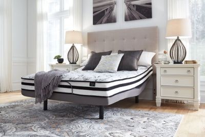 8 Inch Chime Innerspring Twin Mattress in a Box with Better than a Boxspring Twin Foundation - furniture place usa